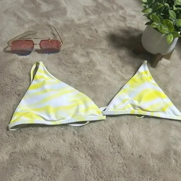 Triangle Bikini Swimsuit With Beach Skirt, - Picture 2 of 12